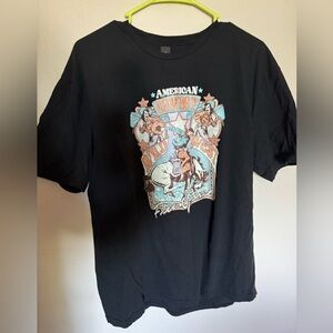 Western punchy tee